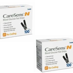 Caresens N glucose 200 test strips