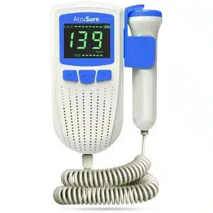 AccuSure Fetal Doppler for Doctors & Mothers