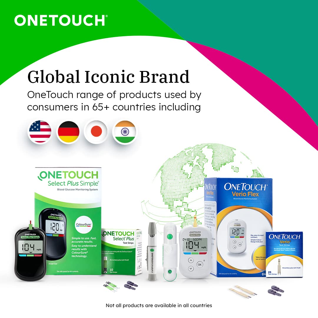 one touch diabetic products in india