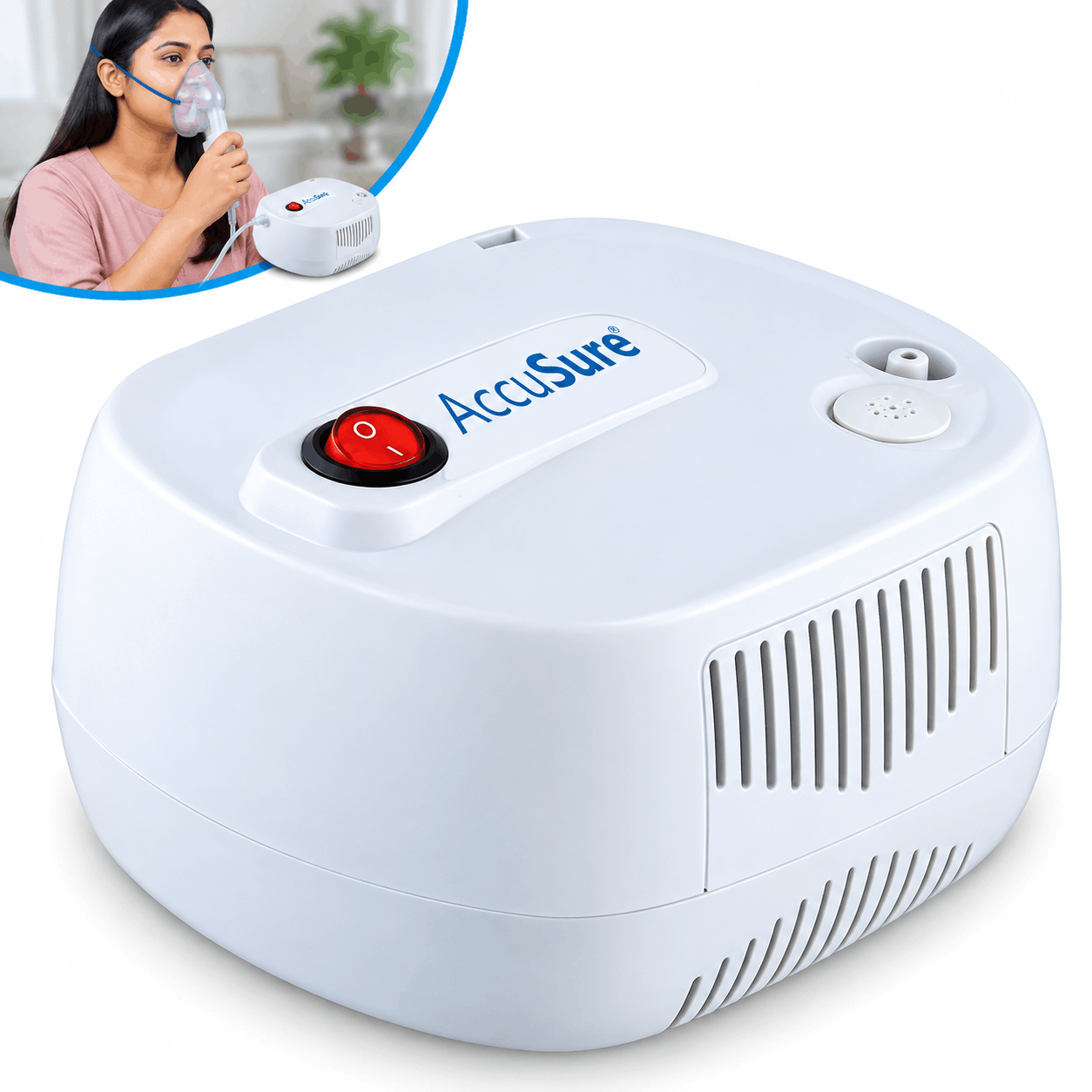 AccuSure Nebulizer in Use (1)